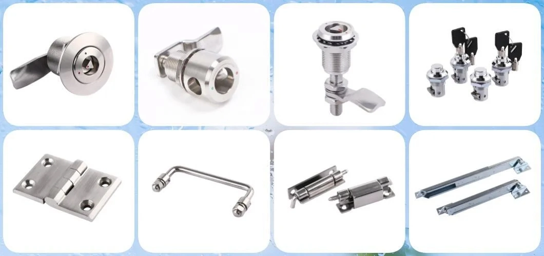 Stainless Steel out Knob Cam Latch Push to Close Lock Compression Latch